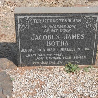 BOTHA Jacobus James 1922-1968