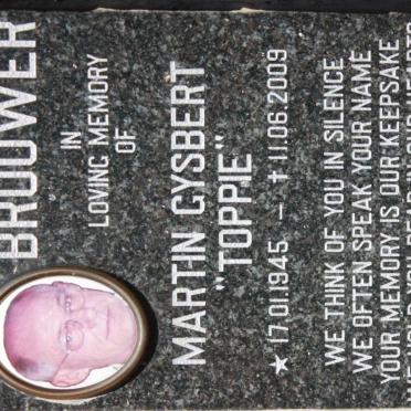 BROUWER Martin Gysbert 1945-2009