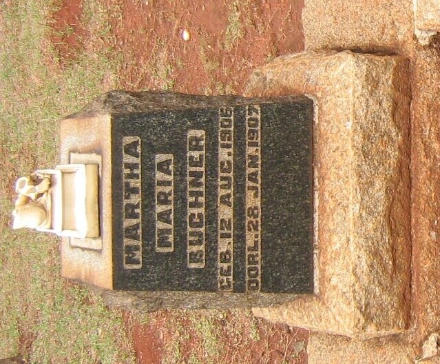 BUCHNER Martha Maria 1906-1907