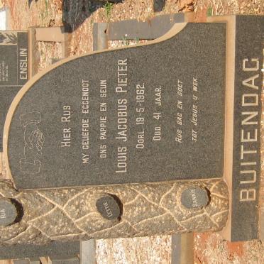 BUITENDAG Louis Jacobus Pieter -1962