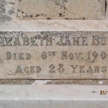 BUTLE? Elizabeth Jane -1905