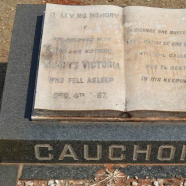 CAUCHOIS Gladys Victoria -1967