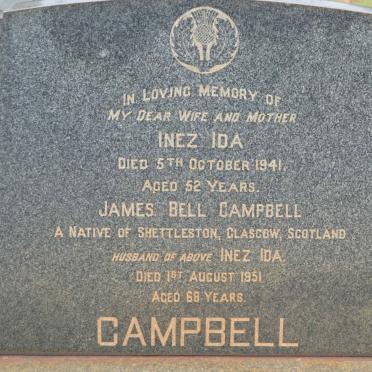 CAMPBELL James Bill -1951 &amp; Inez Ida -1941