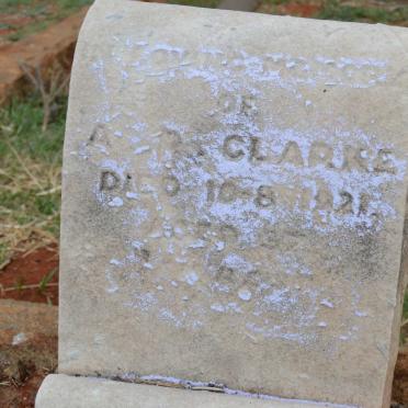CLARKE A.B. -1921