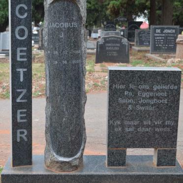 COETZER Jacobus J. 1968-2007