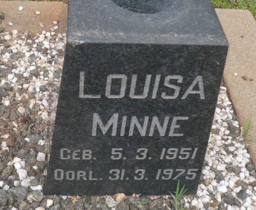 COETSEE Louisa Minnie 1951-1975