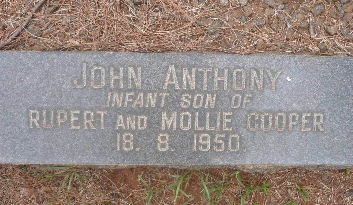 COOPER John Anthony -1950