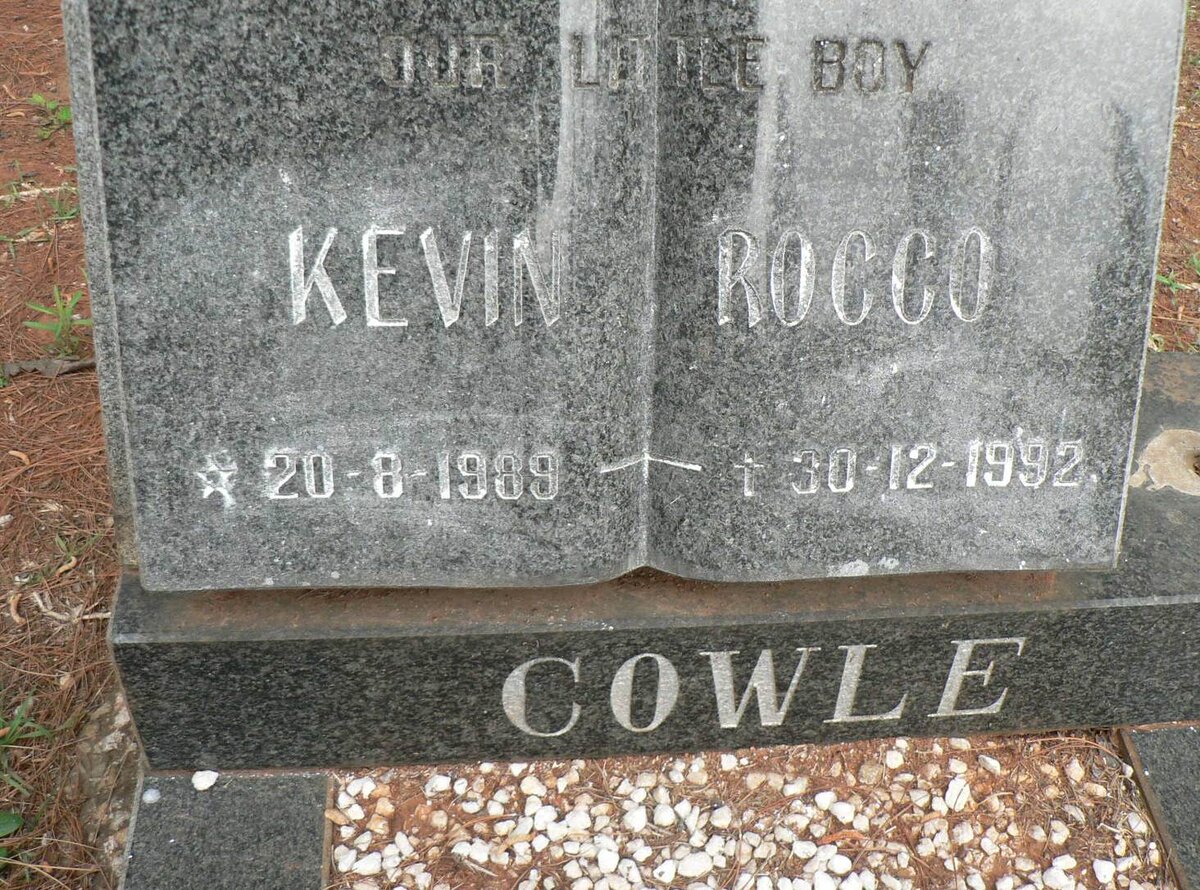 COWLE Kevin Rocco 1989-1992