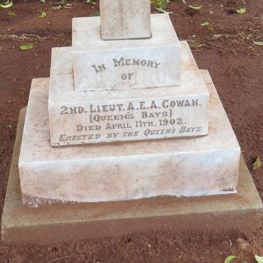 COWAN A.E.A. -1902