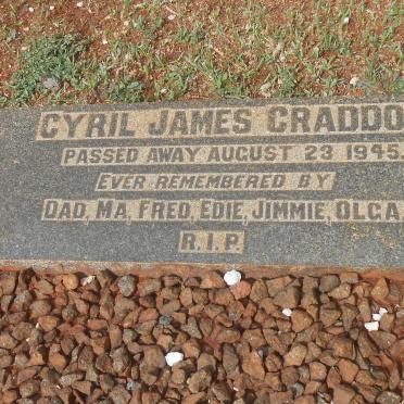 CRADDOCK Cyril James -1945