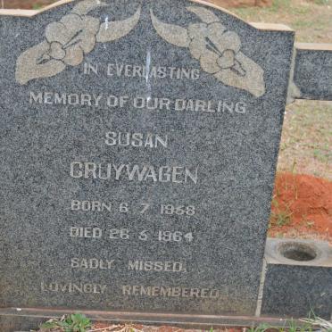 CRUYWAGEN Susan 1958-1964