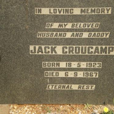 CROUCAMP Jack 1923-1967