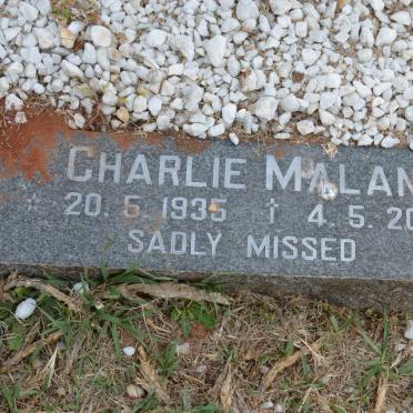 MALAN Charlie 1935-2008