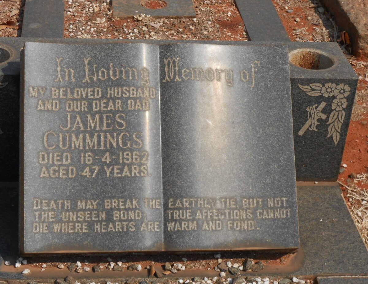 CUMMINGS James -1962