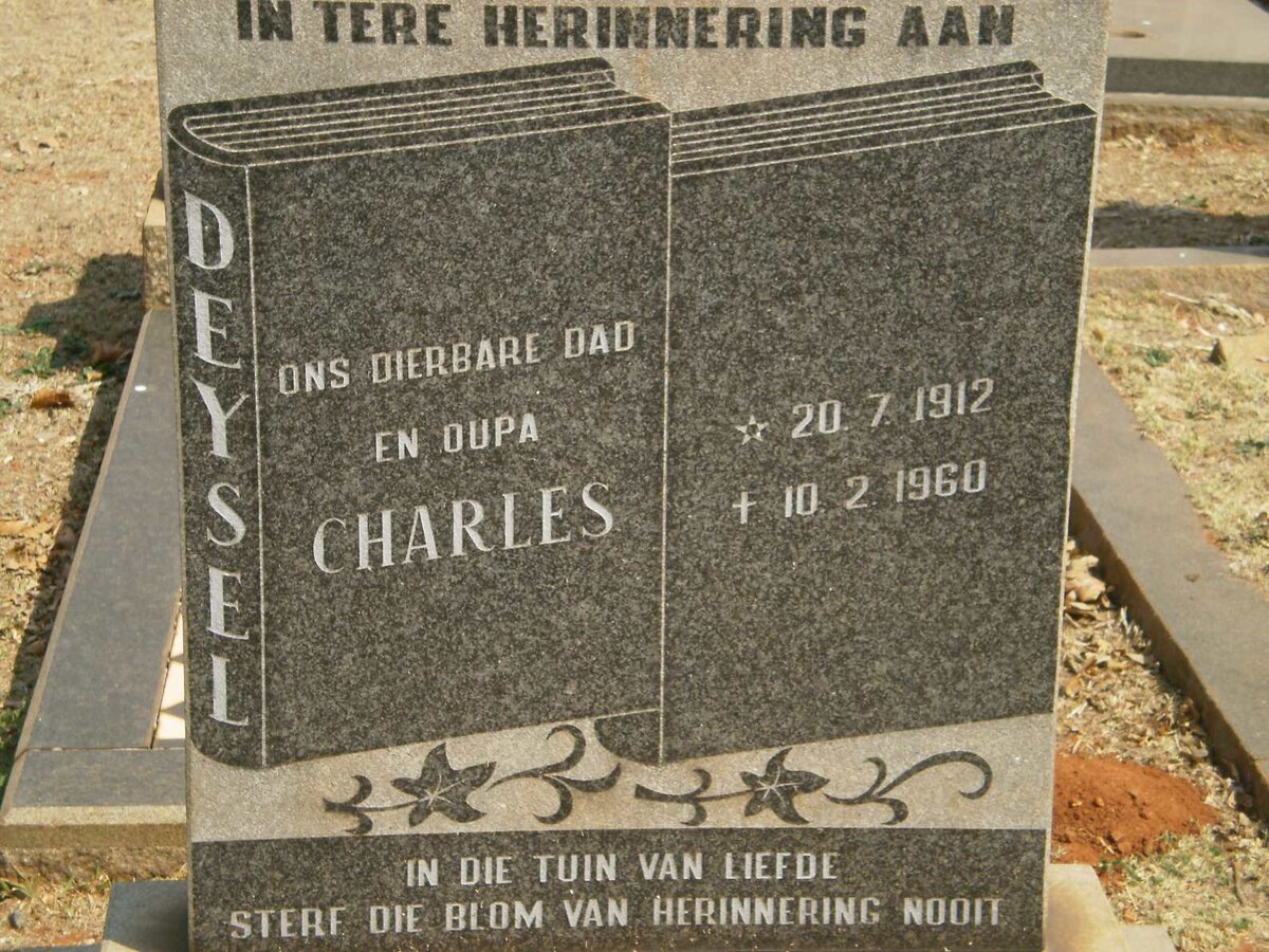 DEYSEL Charles 1912-1960