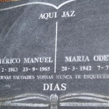 DIAS Américo Manuel 1963-1965 :: DIAS Maria Odette 1942-1995