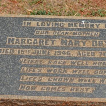 DRYDEN Margaret Mary -1946