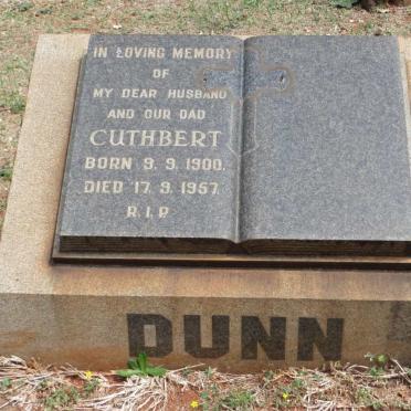 DUNN Cuthbert 1900-1957