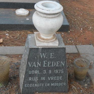 EEDEN W.E., van -1975