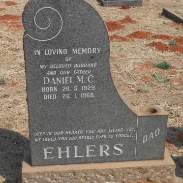 EHLERS Daniel M.C. 1929-1968