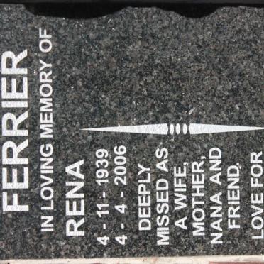 FERRIER Rena 1939-2006