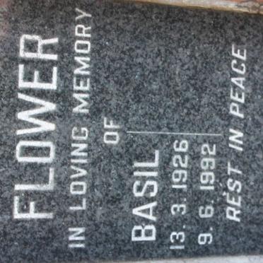 FLOWER Basil 1926-1992