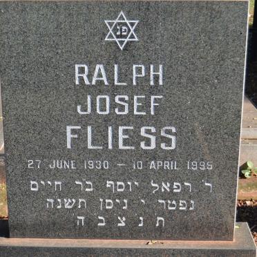 FLIESS Ralph Josef 1930-1995