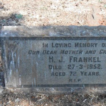 FRANKEL H.J. -1952