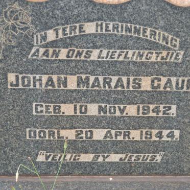 GAUM Johan Marais 1942-1944