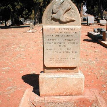 GEBHARDT Frederik 1892-1923