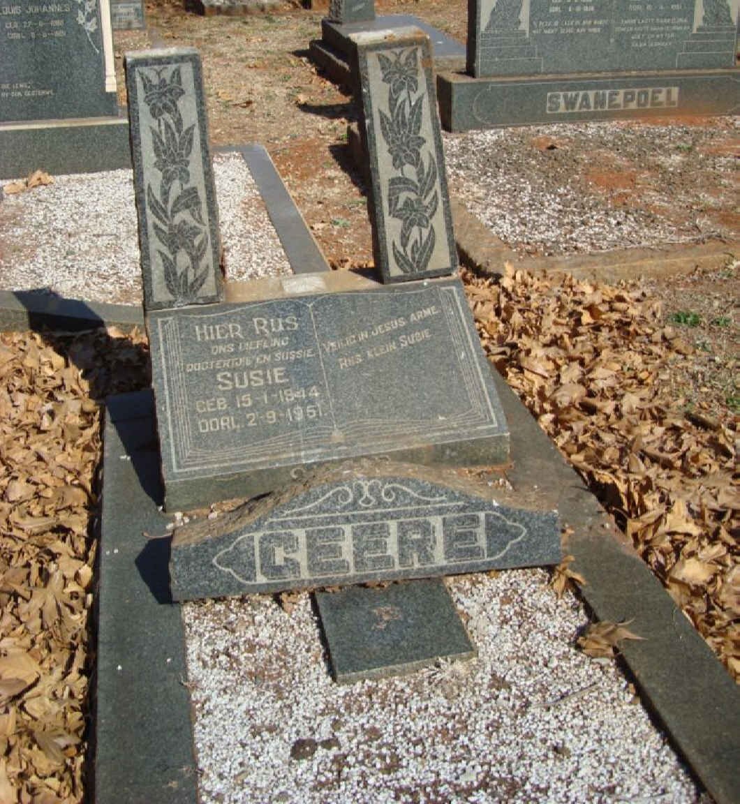 GEERE Susie 1944-1951