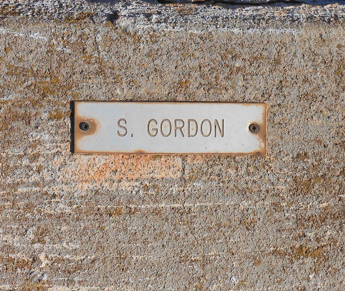 GORDON S.