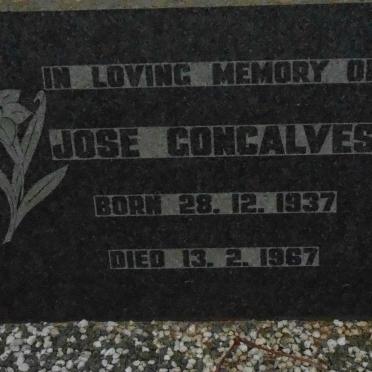 GONCALVES Jose 1937-1967