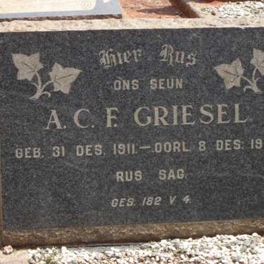 GRIESEL A.C.F. 1911-1958