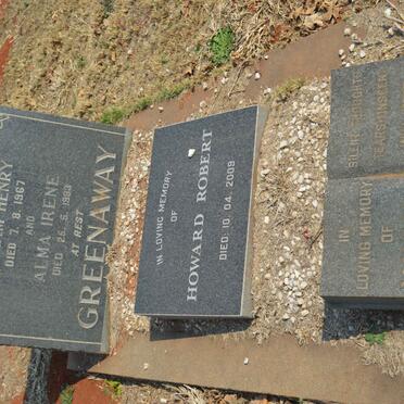 GREENAWAY William Henry -1967 &amp; Alma Irene -1993 :: GREENAWAY Howard Robert -2009 :: GREENAWAY Maureen Alma -1973