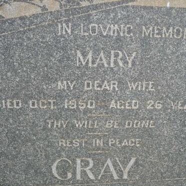 GRAY Mary -1950