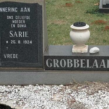 GROBBELAAR Coert 1924-2002 &amp; Sarie 1924- :: GROBBELAAR Coert 1951-1972