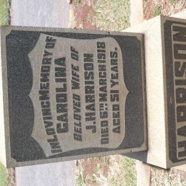 HARRISON Carolina -1918