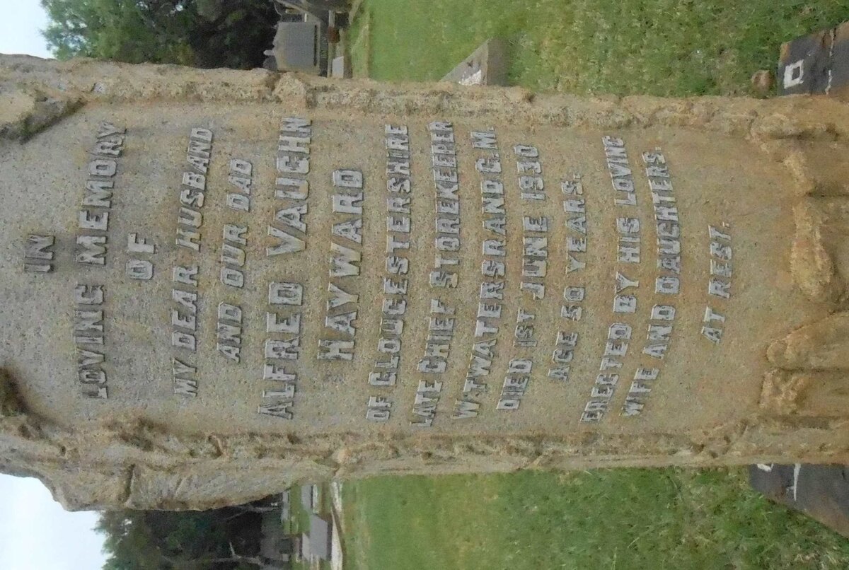 HAYWARD Alfred Vaughn -1930