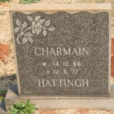 HATTINGH Charmain 1966-1977