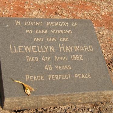 HAYWARD Llewellyn -1962