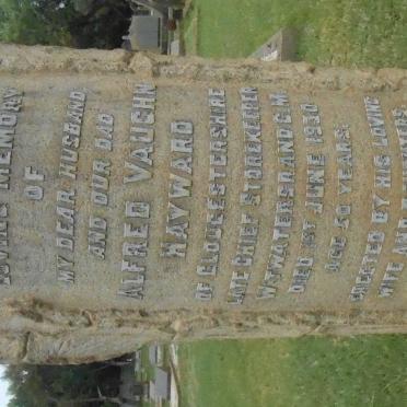 HAYWARD Alfred Vaughn -1930