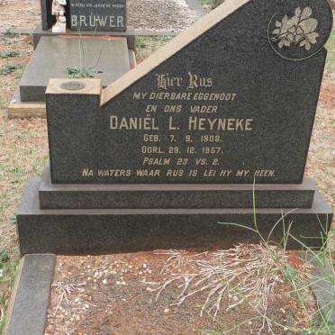 HEYNEKE Daniel L. 1908-1957