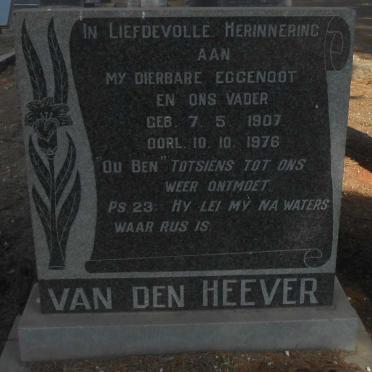 HEEVER Ben, van den 1907-1976