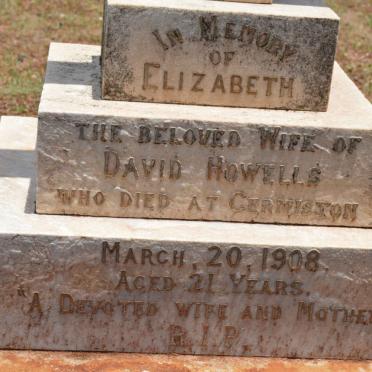 HOWELLS Elizabeth -1908