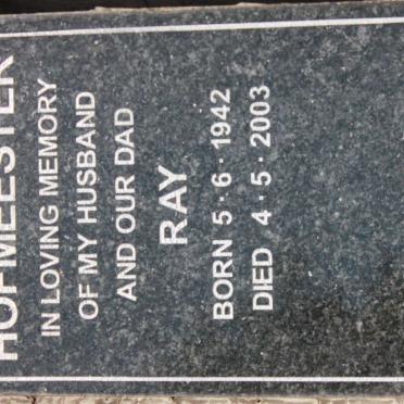 HOFMEESTER Ray 1942-2003