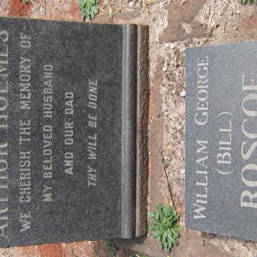 HOLMES Arthur :: ROSCOE William George