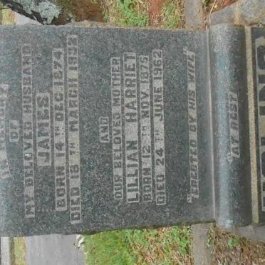 HOLING James 1874-1932 &amp; Lilian Harriet 1875-1962 :: HOLING James Hughes -1979