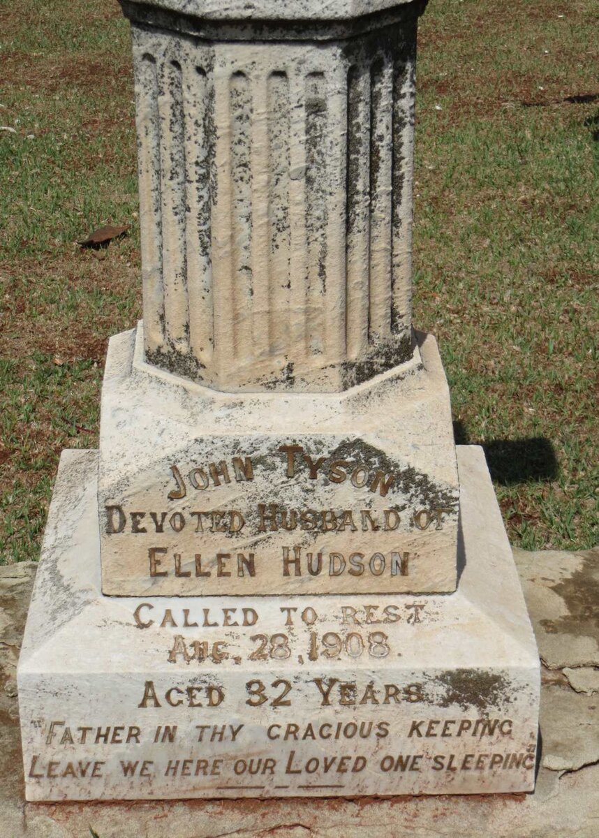 HUDSON John Tyson -1908