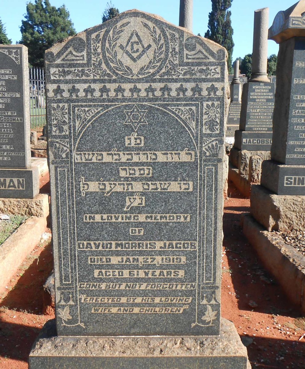 JACOB David Morris -1919